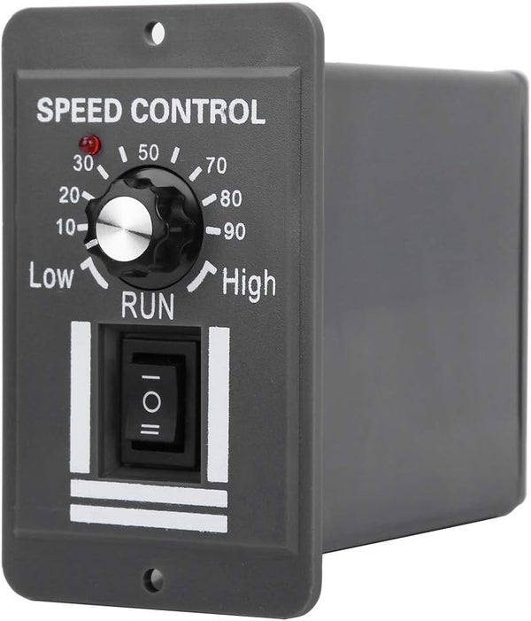 Motor Speed Controller, DC 12-60V 20A, Electric Motor Speed Regulator with Forward Reverse Switch