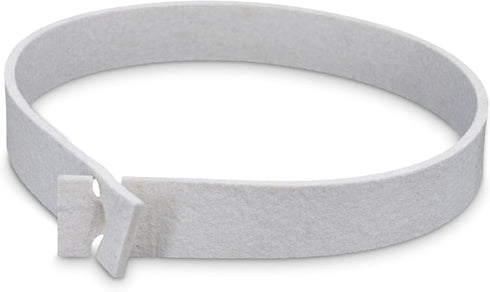 C.S. Unitec PTX Felt Belt - Open Belt Polisher Grinder Tool Attachment for Compound, 26" Long x 1.2" Wide (49004)