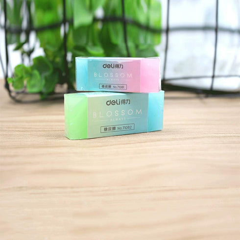 Pencil Erasers, 12 PCS Flexible Rubber Erasers for Children, School, Office