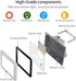 12V-24V 10W IP65 6500K 1000LM DC LED Flood Lights Outdoor, Waterproof Security Lights Fixture, Hardwired Wall Lamp