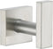 Angle Simple Bathroom Towel Hook, SUS304 Stainless Steel Single Shower Hanger, Brushed Nickel