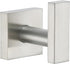 Angle Simple Bathroom Towel Hook, SUS304 Stainless Steel Single Shower Hanger, Brushed Nickel