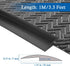 Floor Transition Strip Self Adhesive PVC Edging Trim Strip for Flooring Transitions, Suitable for Threshold Height Less