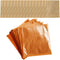 LOPUNER 100pcs Kraft Paper Bread Bags with Oil-proof Coating 21x25cm for Bakery Sandwich