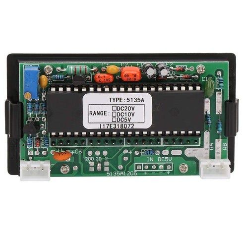 YWBL-WH 5135A 3 1/2 Digit Red LED Digital DC Voltmeter, Voltage Meter (DC5V/DC10V/DC20V)