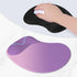 ITNRSIIET 9.5 8.2 Ergonomic Mouse Pad, Cushioned Gel Wrist Rest, Non-Slip Base, Smooth Surface, Cute Multi-Color, x