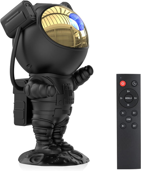Hiya-Naya Astronaut Star Projector Galaxy Light with Timer and Remote Control, 360 Adjustable