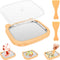 Hevtsde Rolled Maker Portable Stainless Steel Instant Pan Roll Maker with 2 Spatula