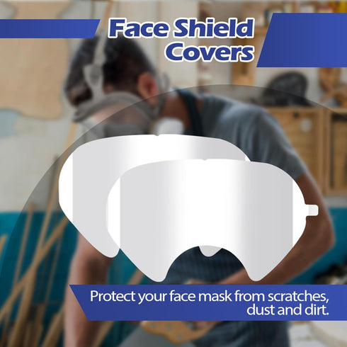 SZONEE 100 Packs 6885, 6000, 6700, 6800, 6900 6800 Peel Off Lens Cover Compatible for Series, Protective Cover