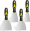 4 Pack Putty Knife Scraper Set, 2" 3" 4" 5" Stainless Steel Putty Knife, Wallpaper Paint Scraper Tool