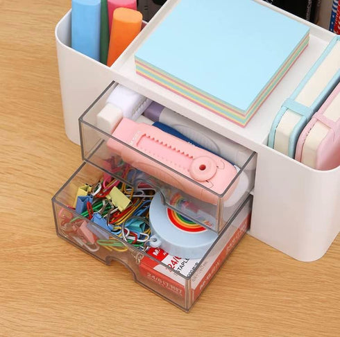 Generic Multifuntional Luxury Office Desk Organizer, Desktop Stationary Organizer Desk, Pen Holders, Makeup Brush