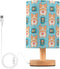 EFEWOI Table Lamp Corgi Heart Game Console Bedside Nightstand Lamps Fabric Shade Desk