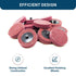 Benchmark Abrasives 2" Quick Change A/O Non-Woven Surface Preparation Wheels, 10 Pack (Maroon - Fine)