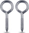 NU-SET Lock | 3/8" x 5" Wire Eye Lag | Zinc Plated Eye Lag Bolt for Home Improvement