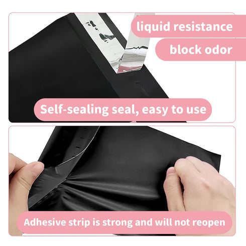 Mersenty 100Pcs Sanitary Napkin Disposal Bags, Disposable Tampon Disposal Bags Personal Care Period, Thickened Perfect