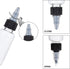 50 Pack 1oz Plastic Squeeze Bottles with Twist Top Cap, Boston Dispensing Bottles Small Sauce Bottle with Squeeze Top,