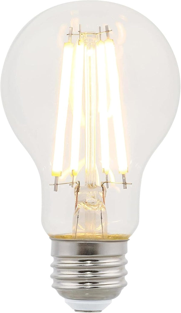 Westinghouse Lighting 5167200 8 Watt (75 Watt Equivalent) A19 Dimmable Clear Filament LED Bulb