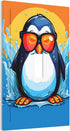 HTSAHKV 3 5 Inch Funny Penguin Wall Plate Light Switch Cover Single Gang Outlet Faceplate Print Plate Cover X