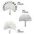 2 Pack Feeler Gauge with 32/26 Blades and 1 Pack Offset Feeler Gauge with 16 Blades - Stainless Steel Dual Marked