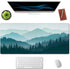 SSOIU 35.5" 15.7", Large Mouse Pad, Full Desk XXL Extended Gaming Mouse Pad X Waterproof Desk Mat with Stitched Edge