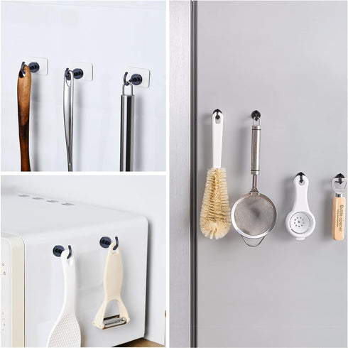 E BAVITE Magnetic Hooks, 30Lbs Heavy Duty with Epoxy Coating, 15 Pack, for Home, Kitchen, Office, Garage