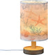 Nautical04 Coastal Sea Star Coral Table Lamp for Bedroom USB Port Bedside Lamp Small Nightstand Desk Lamp for Girls