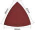 uxcell Detail Sander Sandpaper, Triangular Sanding Paper, Hook and Loop Pads, Triangle Oscillating Multi Tool, 320 Grits