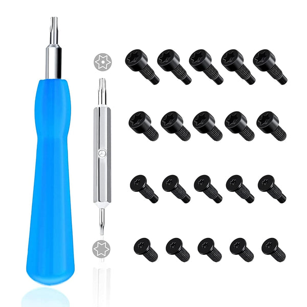 Replacement Ring Doorbell Blue Screwdriver T6 T15 & 20Pcs Screws for Ring Doorbell Models