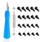 Replacement Ring Doorbell Blue Screwdriver T6 T15 & 20Pcs Screws for Ring Doorbell Models