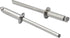 ISPINNER 50pcs 5/32" x 1/2" Stainless Steel Blind Rivets - Pack of 50 Pop Rivets