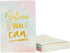 Paper Junkie 6 Pack Inspirational Notebooks, A5 Motivational Soft Cover Journals, Watercolor Designs, Gift Set