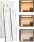 KTTGO Under Cabinet Lighting, LED Rechargeable Motion Sensor Closet Lights, 3 Color Temps