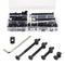 CZXNBI Crib Screws Hardware Replacement Kit - 28 Set Baby Bed Frame Bolts