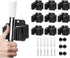 JAMEND CLXP 9PCS Broom and Mop Holder, Heavy Duty Garden Tool Organizer Rack Rake