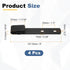 4Pcs (127.5x25mm, uxcell Sliding Barn Door Hardware Hanger, Mini Sliding Door Hardware for TV Stands Wardrobe Small