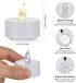 LED Tea Lights Candles, 24PACK Warm Yellow Flameless Candles for Holiday Celebration, Home Decoration