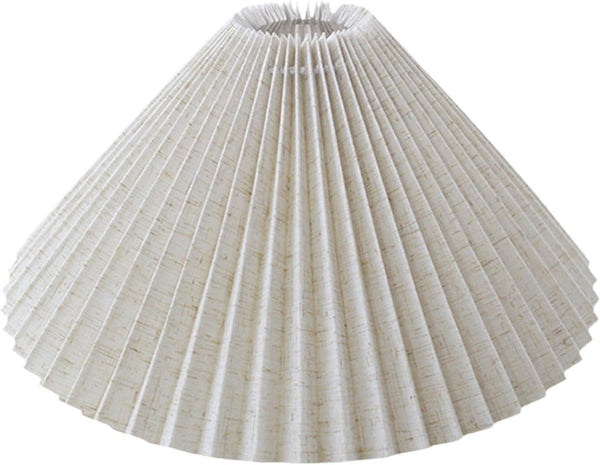 IEUDNS Pleated Lampshade Decorative Chandelier Shade Floor Light Shade for Dining Room Bedroom