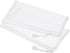 MECCANIXITY Mesh Zipper Bags, B6 Nylon Zip Pouch Pencil Case Storage Pockets for Travel Office Accessories (White, Pack