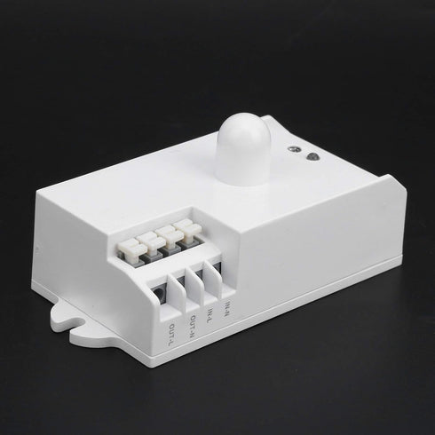 Cloimei 5.8GHz TDL1913 2-16M Microwave Motion Sensor Switch High Sensitivity Adjustable Range for Smart Home Lighting