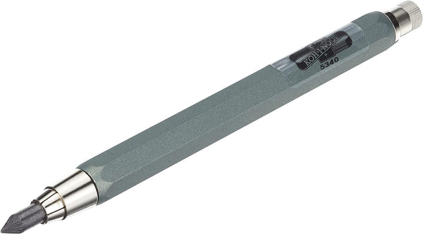Koh-I-Noor 5340 Green All Metal Mechanical Pencil with Sharpener