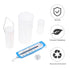 Baluue Plastic Graduated Cylinder with Metal Weight, Hooks and Ring Lever Principle, Archimedes Principle Kit