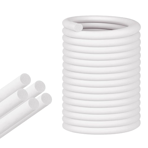 ToLanbbt Backer Rod EPDM Rubber, 1/2" Diameter x 20' Length Caulk Saver for Concrete Filling