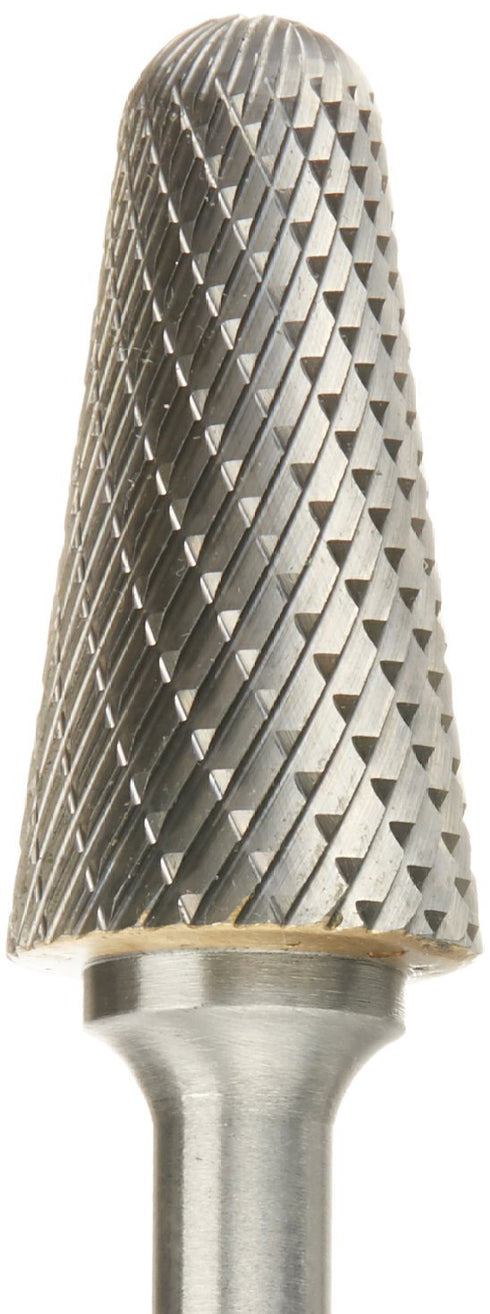 Drill America SL-6 Carbide Burr/Rotary File Cone Double Cut for Die Grinder