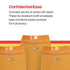 School Smart Kraft Envelopes with Clasp, 6 x 9 Inches, Pack of 100