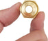 2 PCS Brass Flare Tube Fitting Coupling, Gas Adapter 3/8" Flare X 1/2" Female NPT Pipe Connector