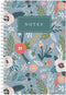 Softcover Peaceful Petals 5.5" x 8.5" Spiral Notebook/Journal, 120 College Ruled Pages, Durable Cover