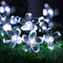 FULLBELL 33 100 LED Lights for Bedroom Flower String Lights Feets LED Memory String Lights Indoor Outdoor Fairy Lights
