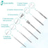 14 28 Suture Practice Kit for Medical Students, Large Silicone Pad Pre-Cut Wounds, Supplies for Vet/Nursing Students