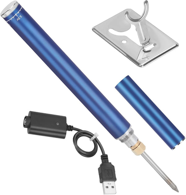 JYJZPB Cordless Soldering Iron, Built-in 1100mAh Battery, Portable Temperature and Voltage Adjustable Repair Tool