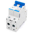 Baomain Low-Voltage Mini Circuit Breaker NXB-63(DZ47-63) C16 16A 2 Pole 400V DIN Rail Mount White